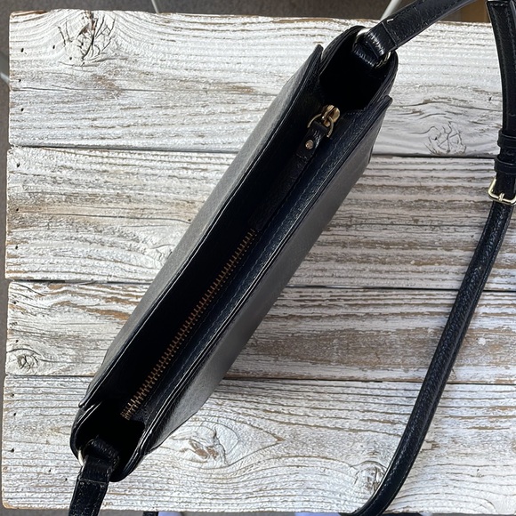 Kate Spade Black Leather Crossbody Purse - Picture 15 of 15